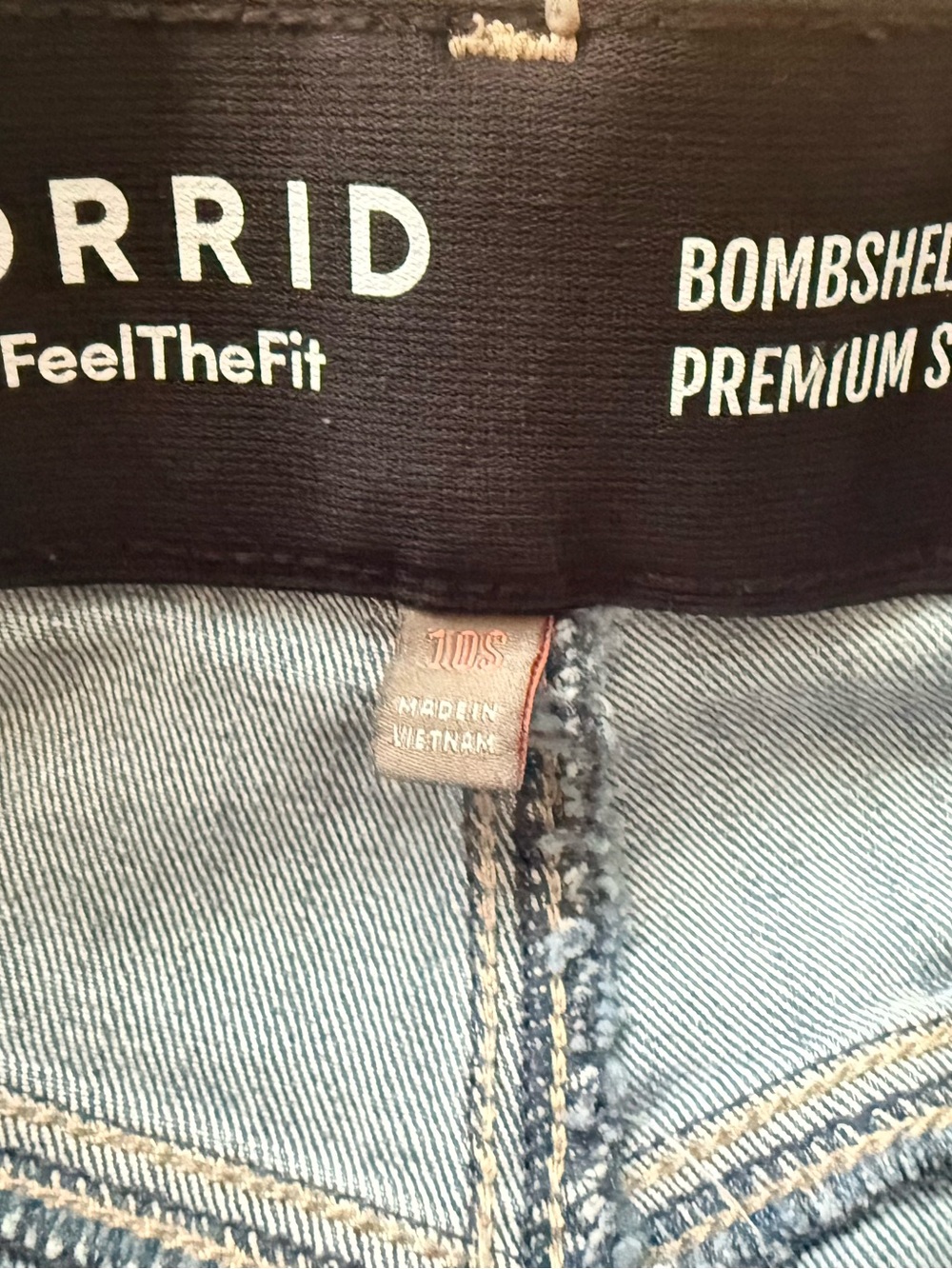 Torrid Blue Wash Straight Leg Jeans - Picture 4 of 4